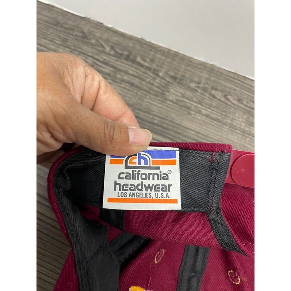 Vintage Arizona State Sun Devils Corduroy Snapback Cap Hat CA Headwear READ - Picture 7 of 8